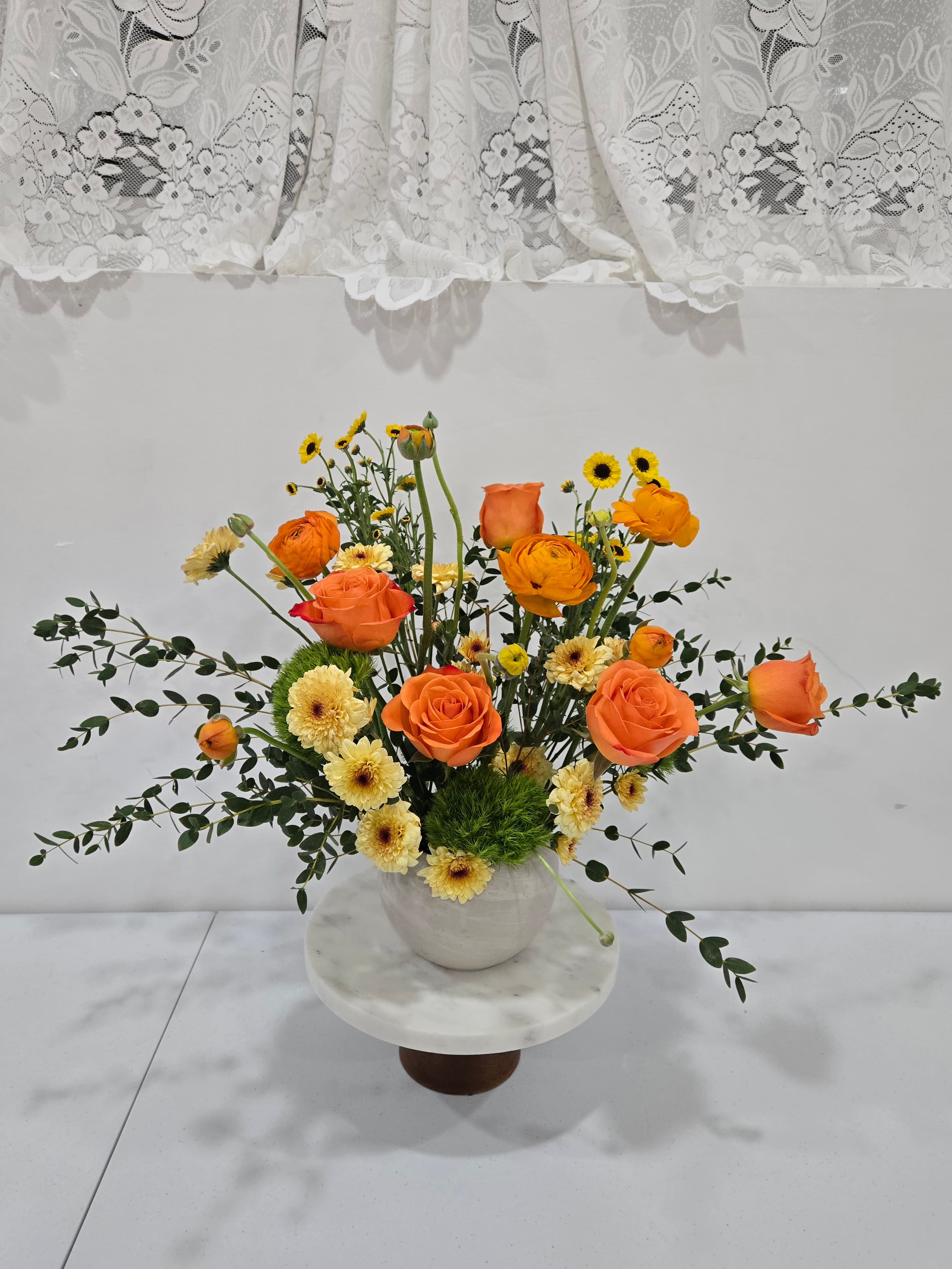 Handmade arrangement — floral work by Floral Hyang